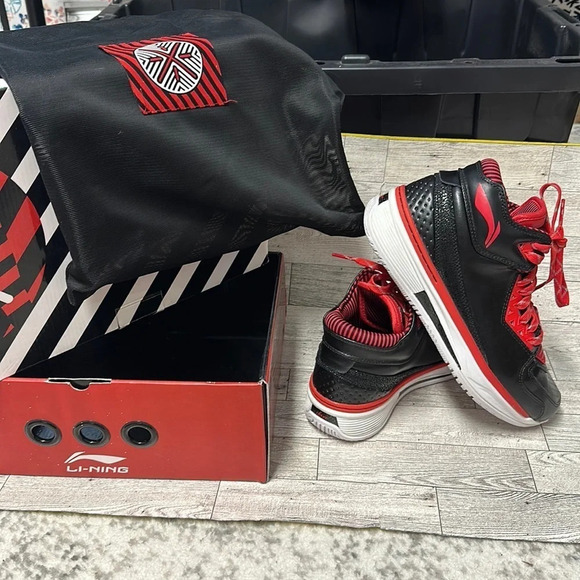 Li-Ning Wow 2 Announcement Dwyane Way of Wade Sneakers, Sz 9 - Picture 2 of 16